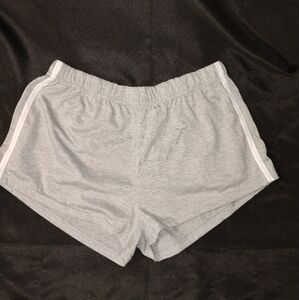 Gray lounge shorts